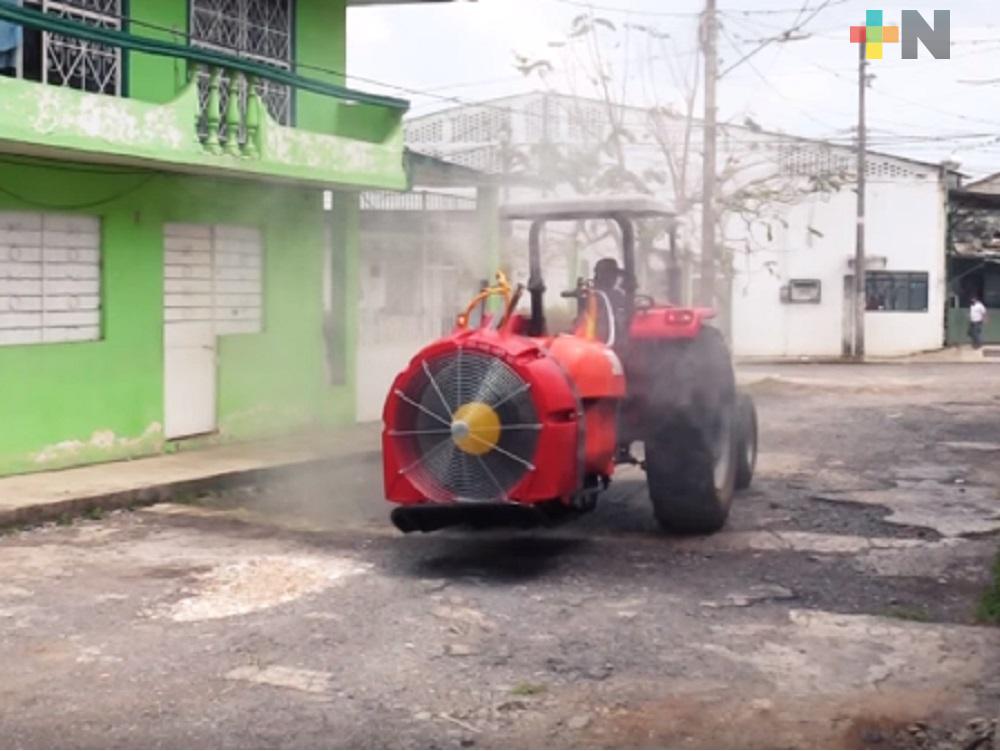 Alcaldesa de Córdoba anuncia programa de sanitización