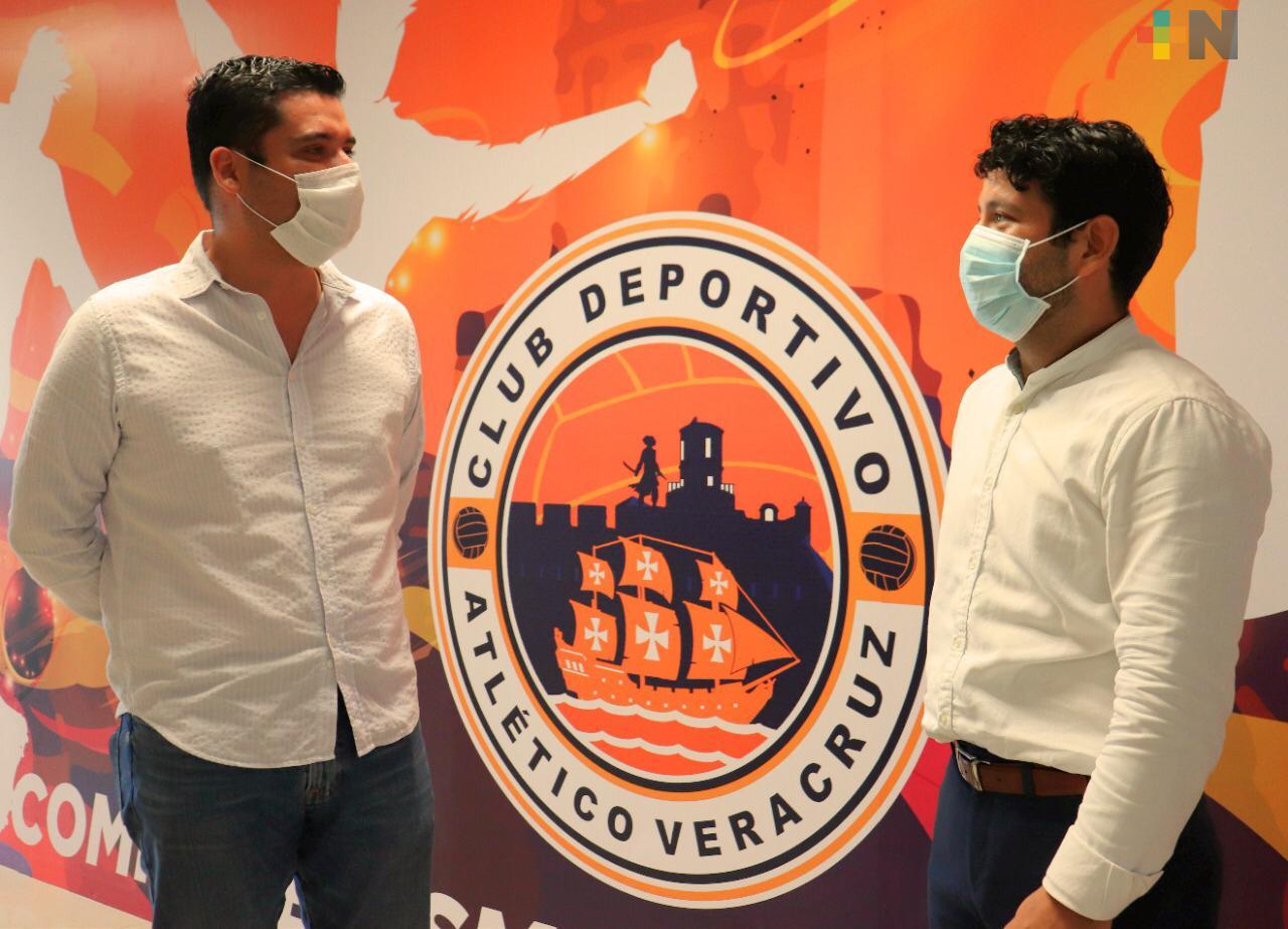 Atlético Veracruz y «Cancela el Cáncer» firman convenio