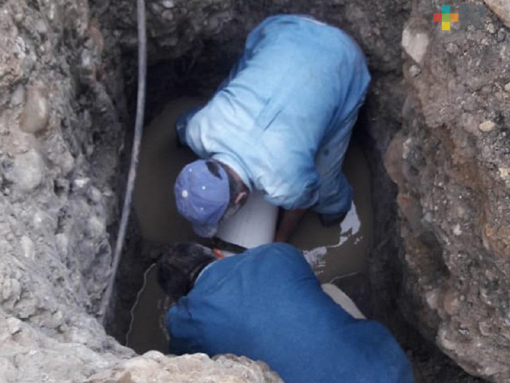 CAEV continúa con reparaciones en Tantoyuca y Tempoal