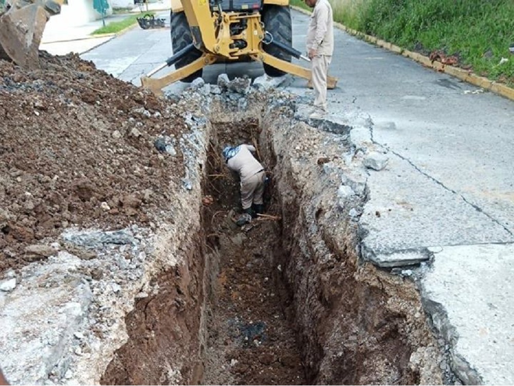 CMAS inicia trabajos de ampliación de red sanitaria en calles de Xalapa