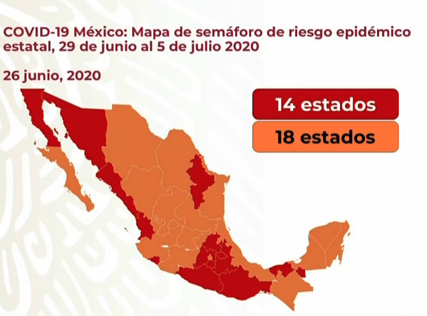 Veracruz pasa a color naranja en el semáforo epidemiológico