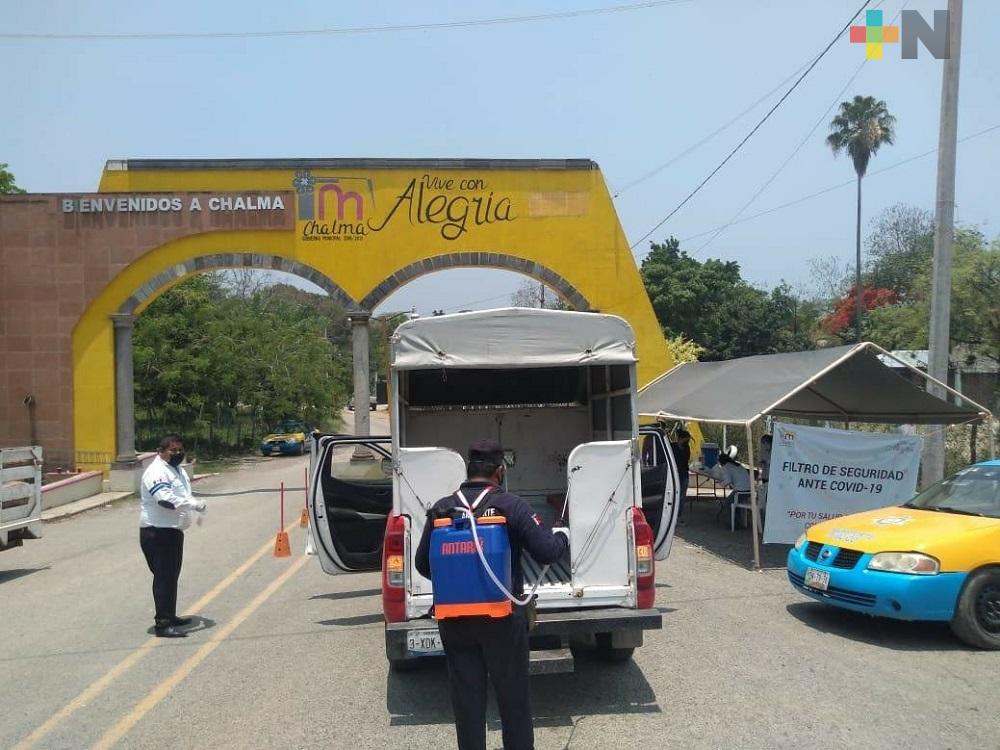 Chalma tiene considerables casos por coronavirus, cercanía con Hidalgo hace que refuercen medidas sanitarias