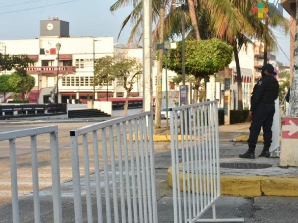 Durante fin de semana, cerrarán calles de mayor afluencia de Coatzacoalcos