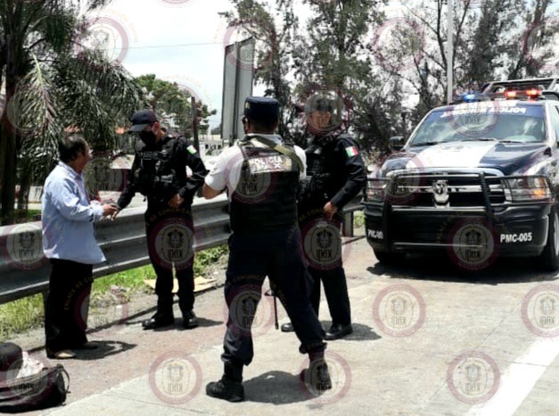 Detiene IPAX a presunto ladrón, en la caseta de Fortín