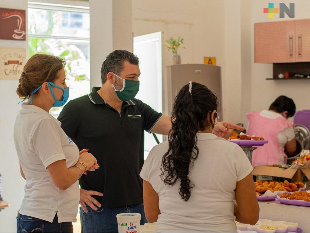 En Fortín, implementan jornadas de entrega de alimentos a población vulnerable