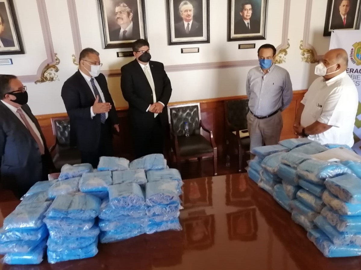 Iglesia mormona donó 12 mil cubrebocas al gobierno de Veracruz