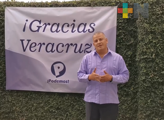 Partido Podemos tendrá candidatos honestos: Francisco Garrido