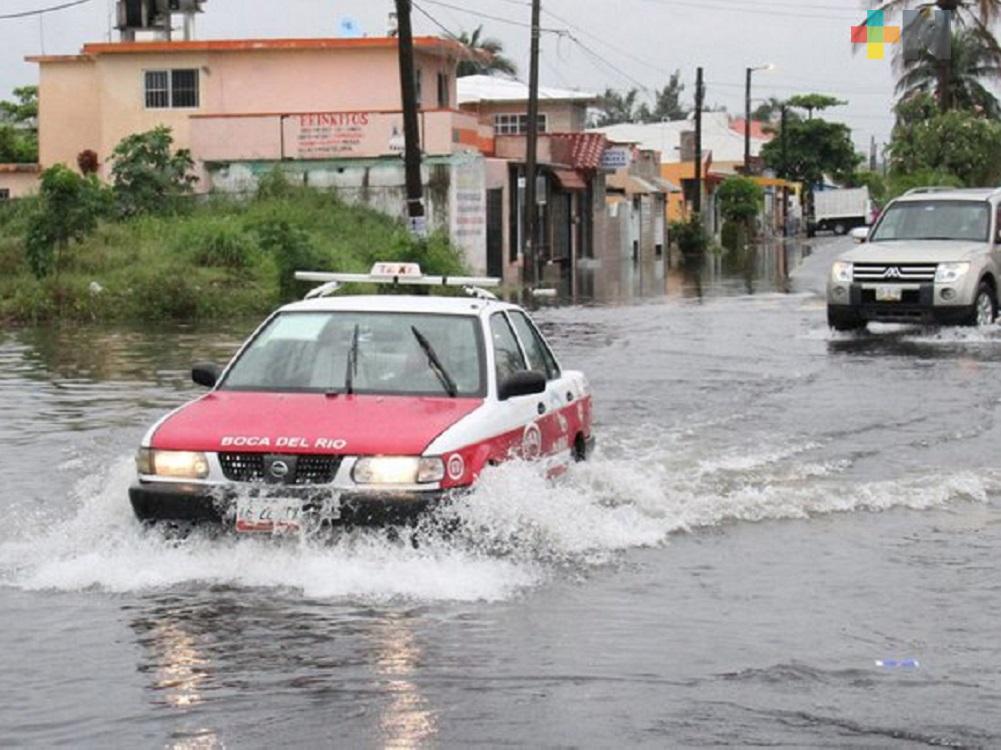 Se esperan 4 días de lluvias sobre Veracruz en los próximos días
