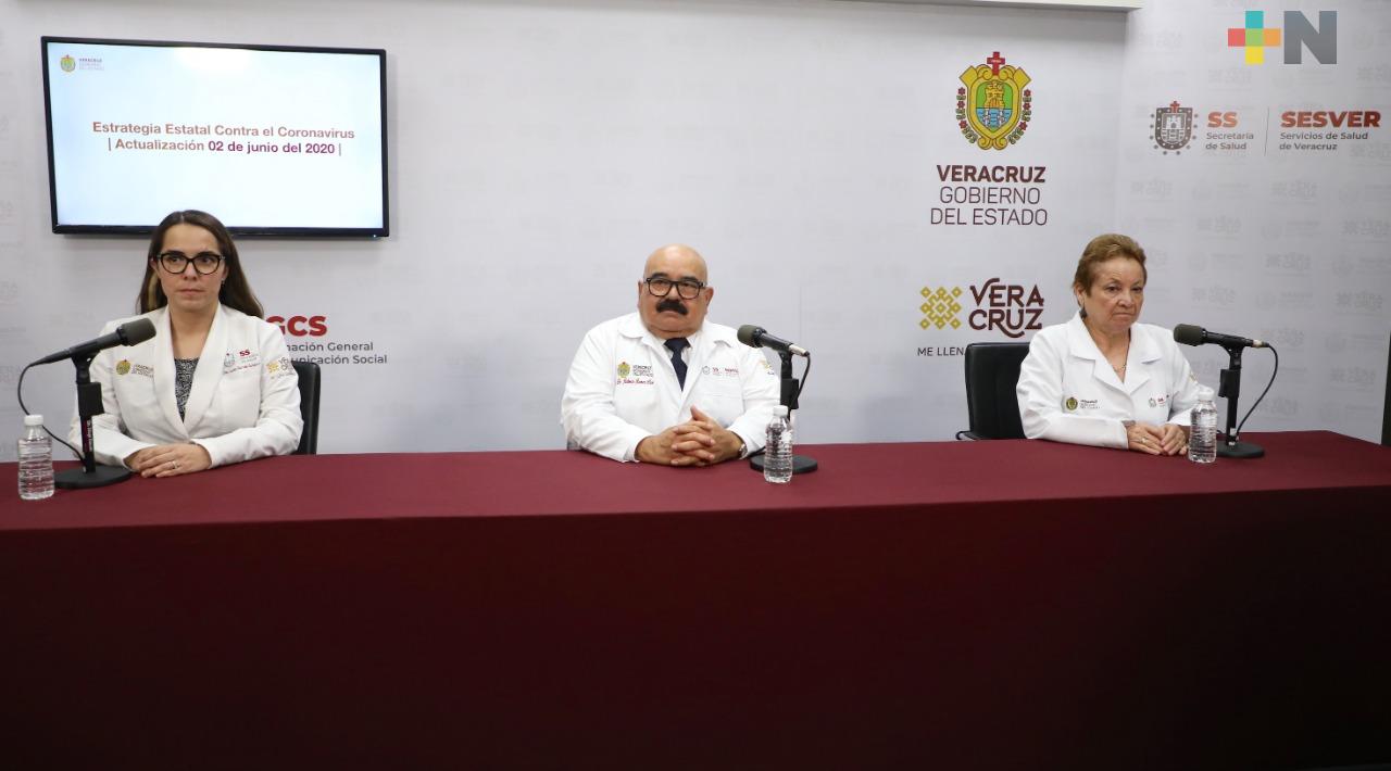Hay 301 nuevos casos de COVID-19 en Veracruz