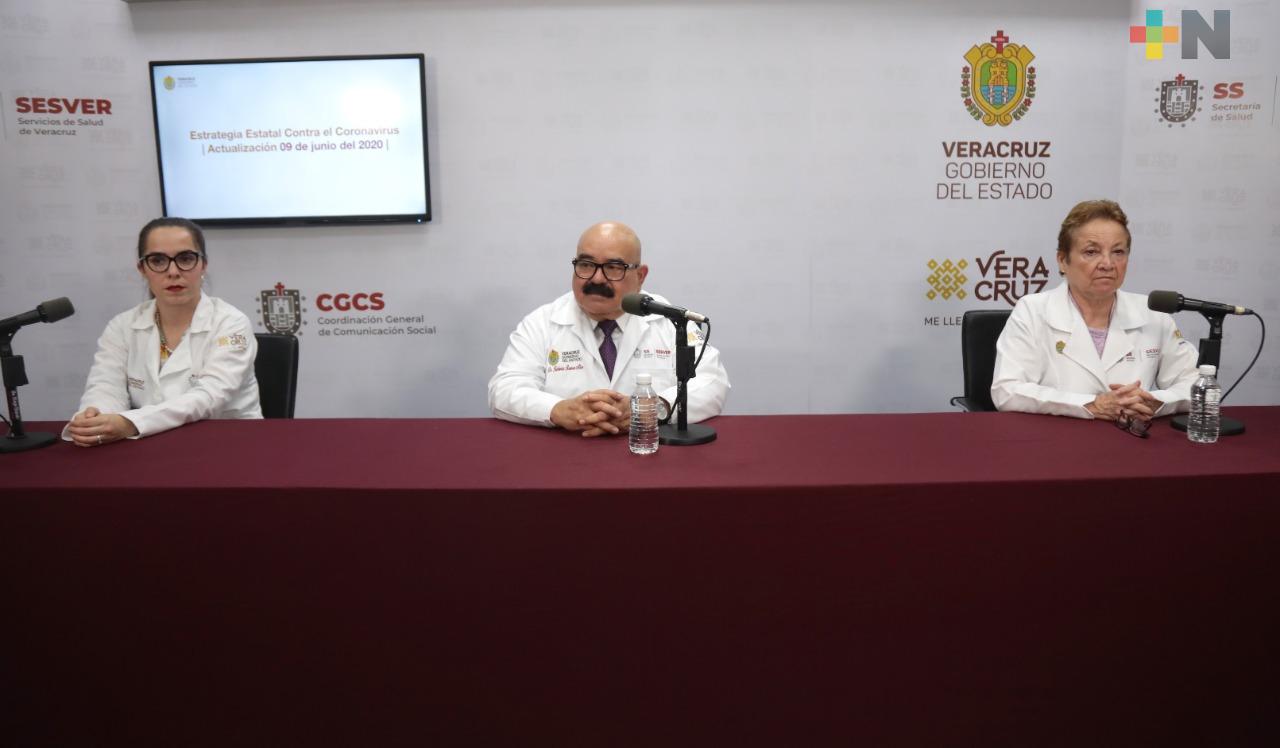 Se registran 250 nuevos casos positivos de COVID-19 en Veracruz