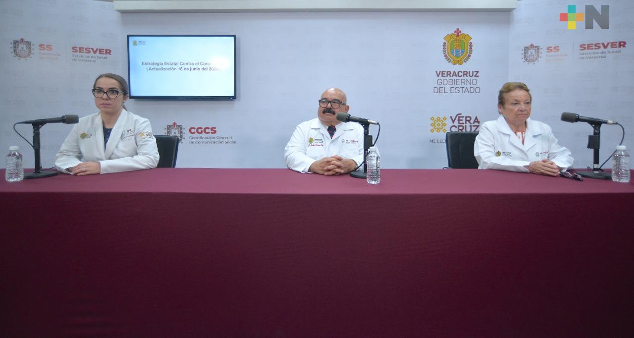 Aumenta a 7 mil 239 la cifra de casos de positivos de COVID-19 en Veracruz