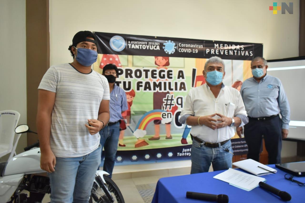 Jóvenes promueven medidas sanitarias a través de redes sociales