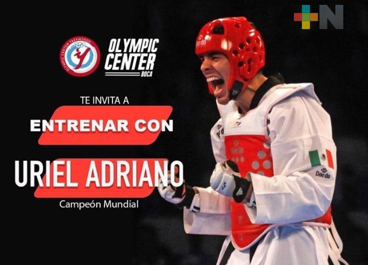 Uriel Adriano entrenará virtualmente con Olympic Center BOCA