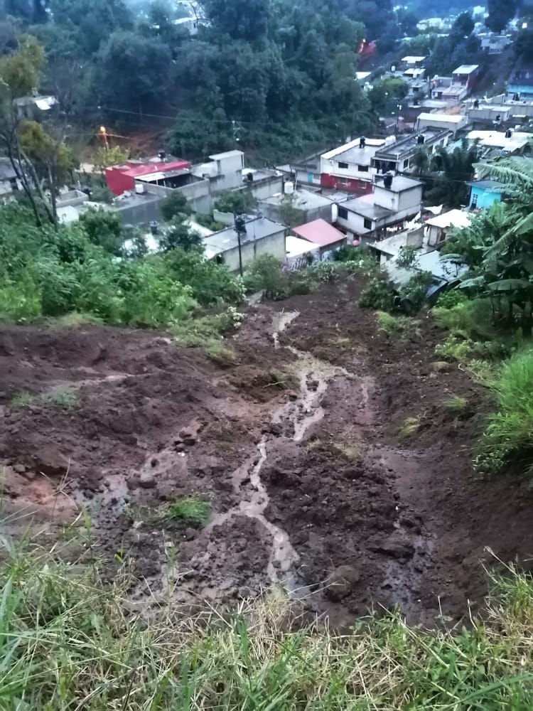 Afectadas 10 colonias en San Andrés Tlalnelhuayocan por pasadas lluvias