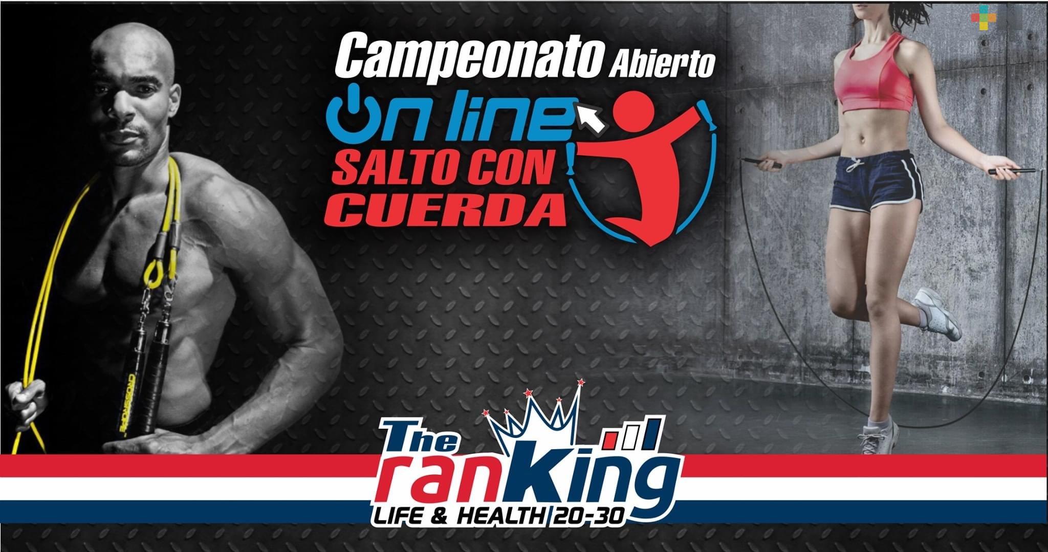 Realizarán Campeonato Abierto On line de Salto con Cuerda