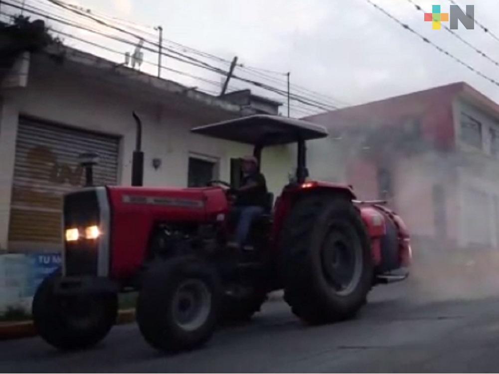 Iniciaron Programa Municipal de Sanitización en  Córdoba