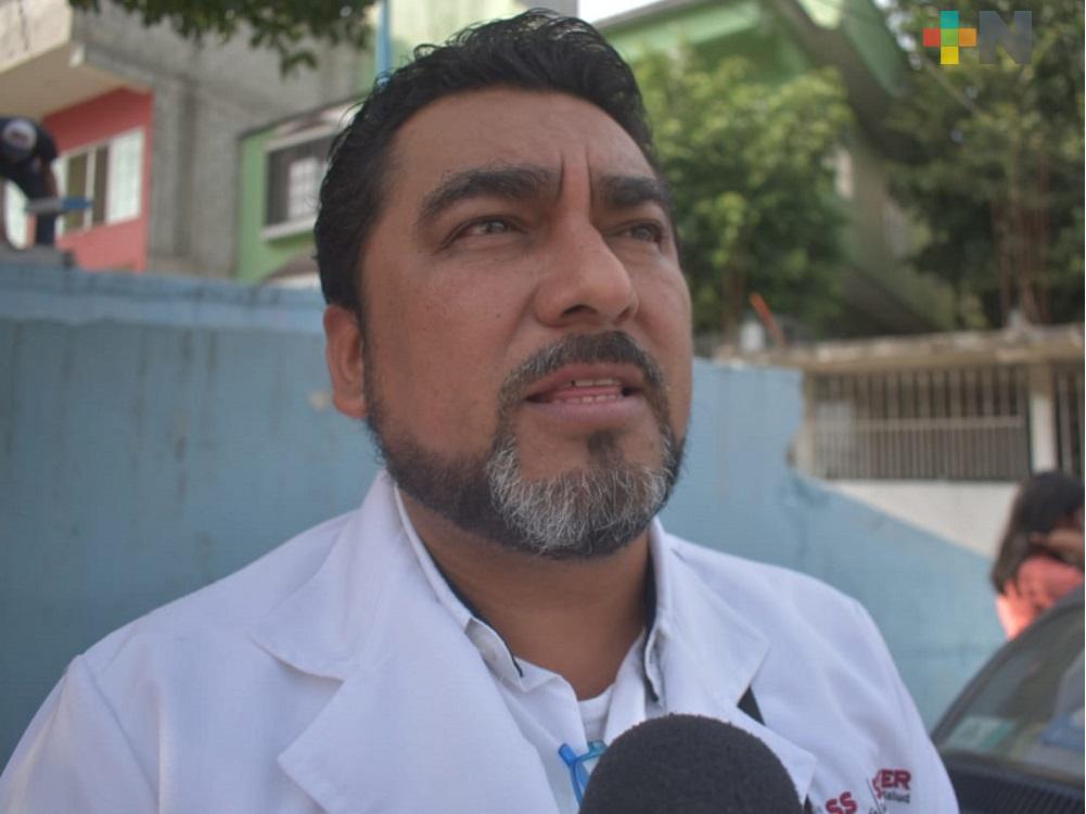 Centro de Salud y vectores, coordinan labores de limpieza y descacharrización en Tantoyuca