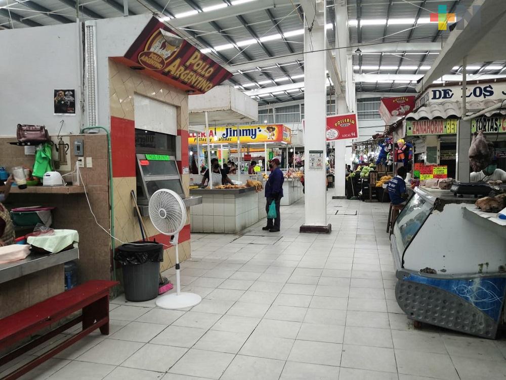 Mercado Morelos de Coatzacoalcos, retoma actividades