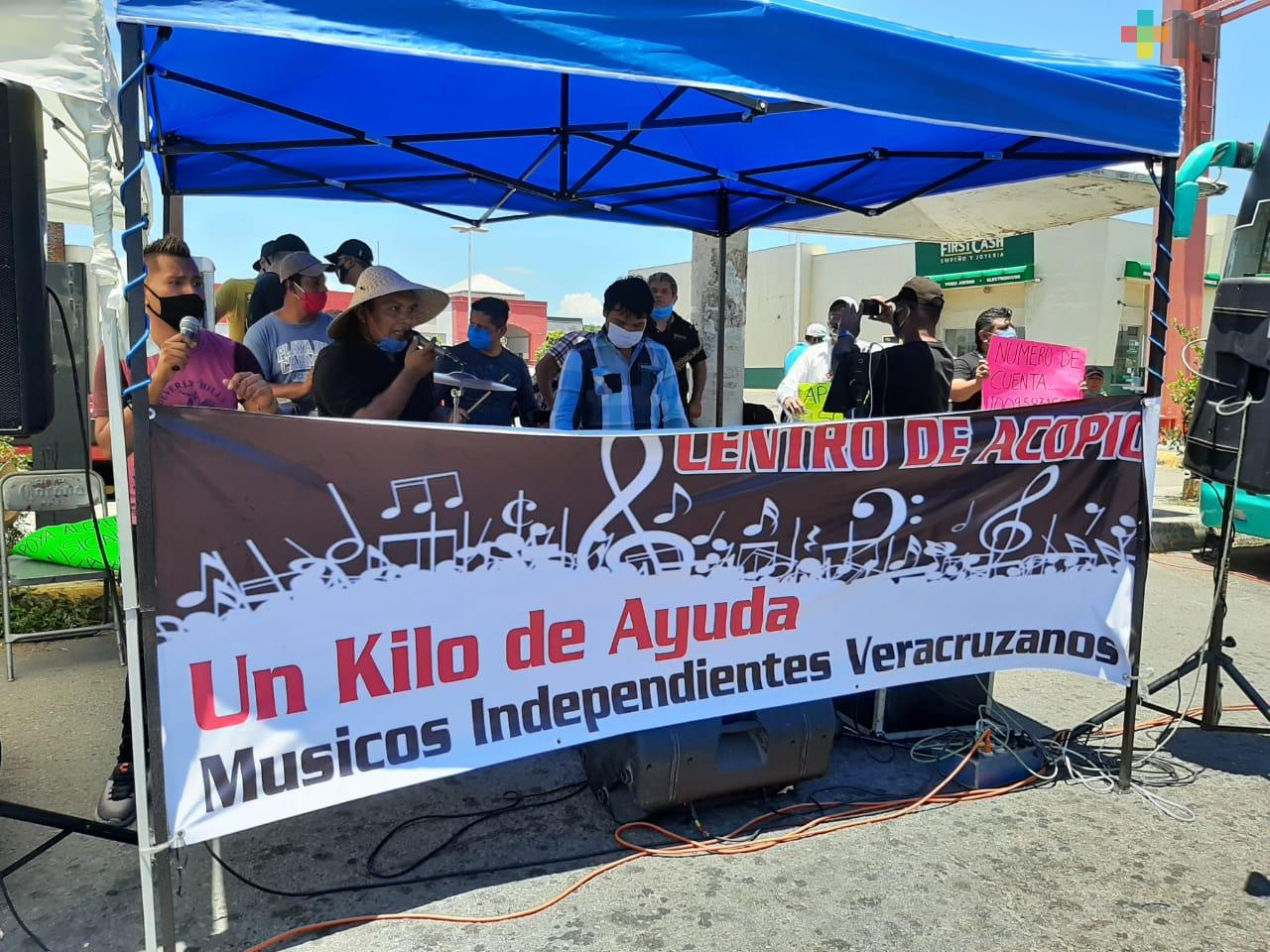 Músicos independientes del puerto de Veracruz piden ayuda