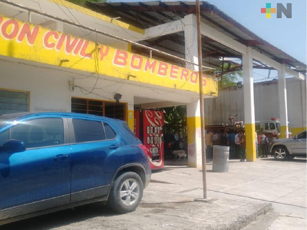 Rehabilitarán Estación de Bomberos de Papantla