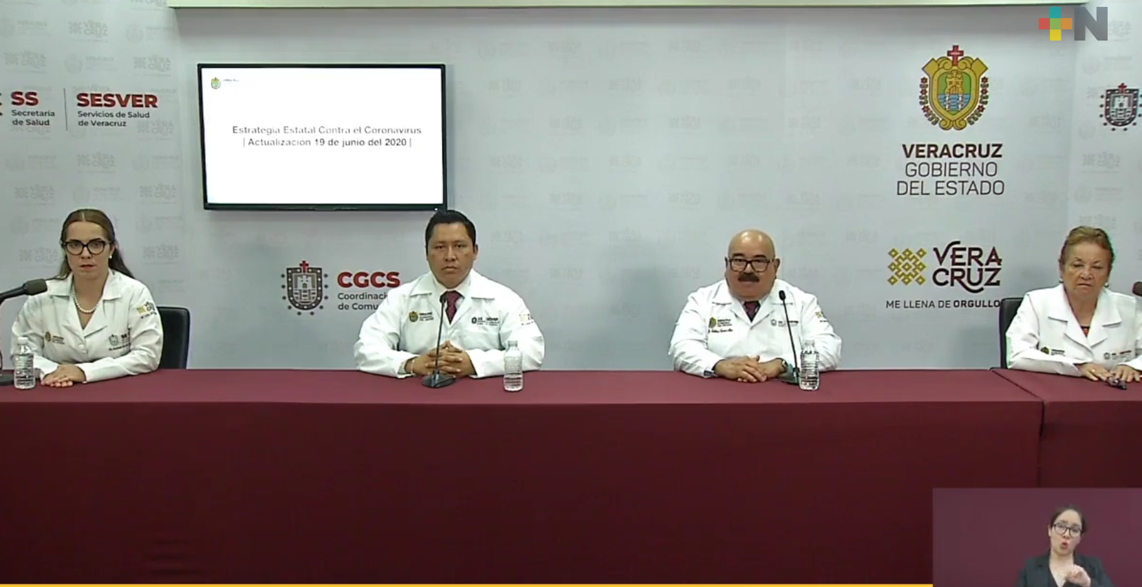 Hay 7 mil 589 casos de COVID-19 en Veracruz