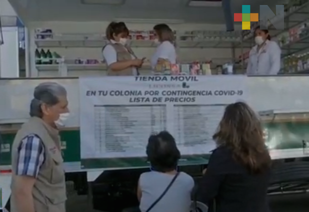 Tiendas móviles Segalmex Diconsa, continúan su recorrido por colonias xalapeñas