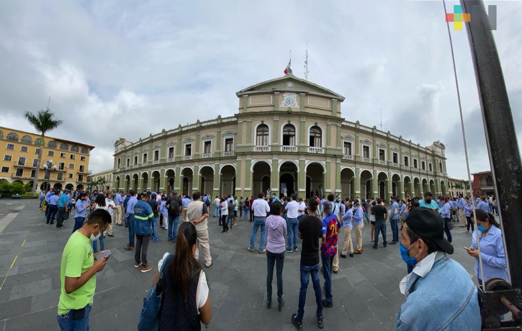 SPC continúa monitoreo en el estado de Veracruz; solo se reportaron evacuaciones preventivas