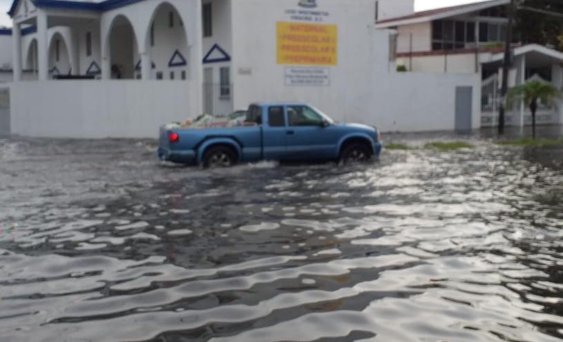 Falta de trabajos preventivos provocaron inundaciones en fraccionamiento Floresta