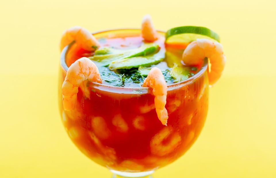 Coctel de camarones