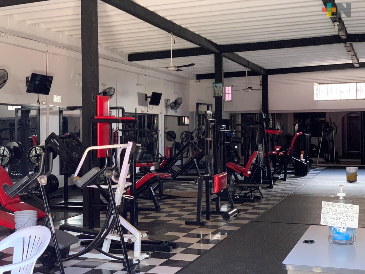 Gimnasios de Coatzacoalcos esperan regreso a la nueva normalidad