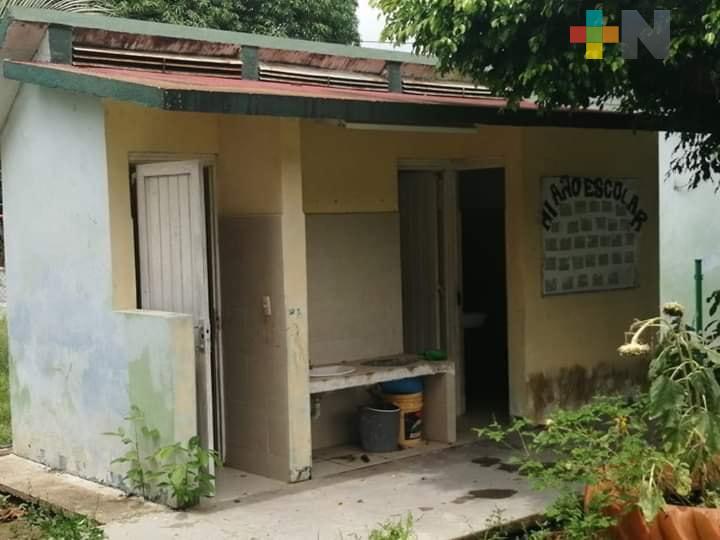 Rehabilitará Gobierno del Estado el Jardín de Niños «Josefa Ortiz de Domínguez» en Tlacojalpan