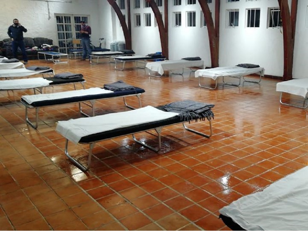 Habilitan albergue Aldea Meced, para recibir afectados por lluvias