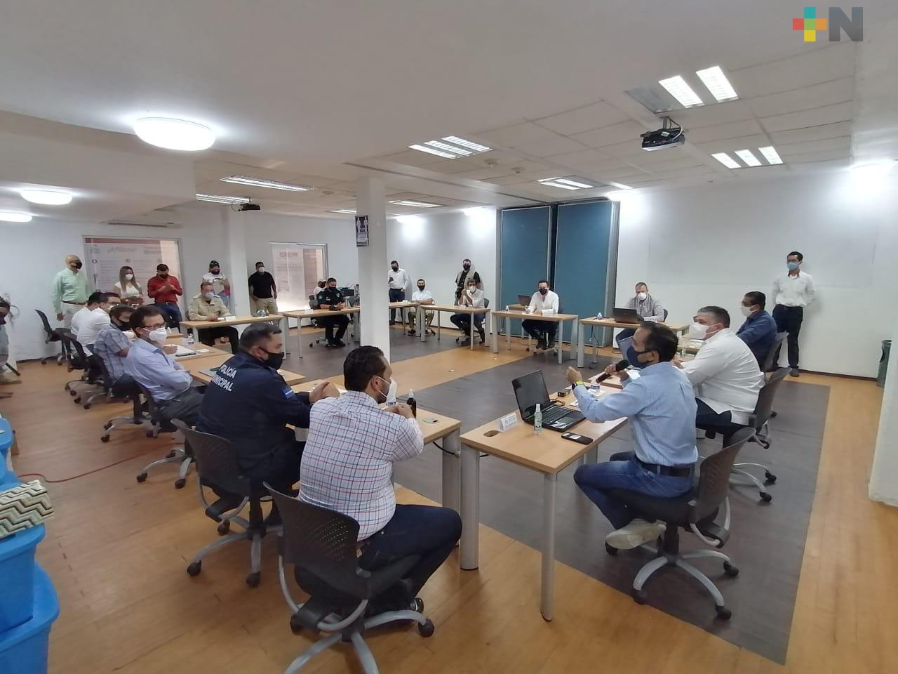 Secretario de Seguridad Pública encabezó reunión de trabajo con alcaldes de zona conurbada Veracruz-Boca del Río