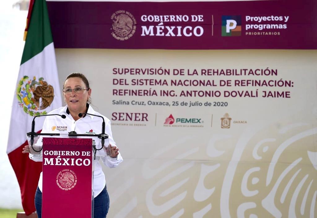 Alcanza 86% de avance la rehabilitación de la refinería en Salina Cruz