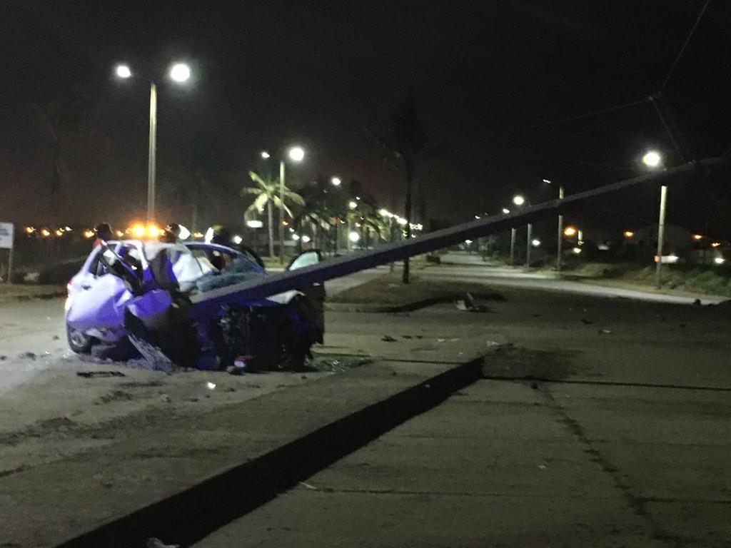 Fatal accidente automovilístico se registró en Coatzacoalcos