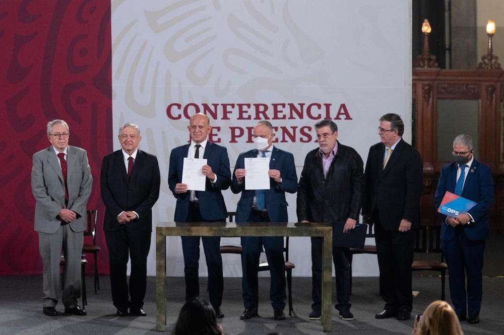 México inicia proceso de compra eficiente de medicamentos y vacunas junto a la UNOPS y la OPS/OMS