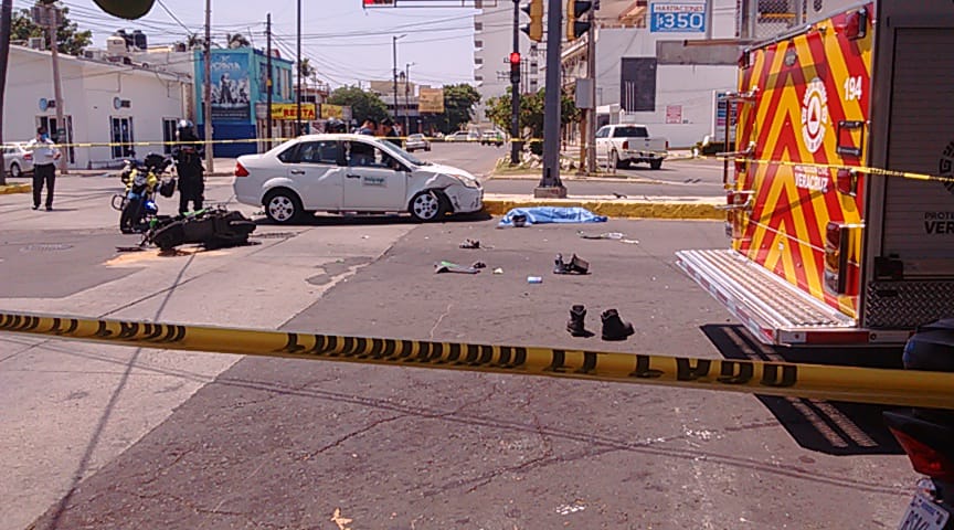 Accidente automovilístico dejó una persona fallecida en la ciudad de Veracruz