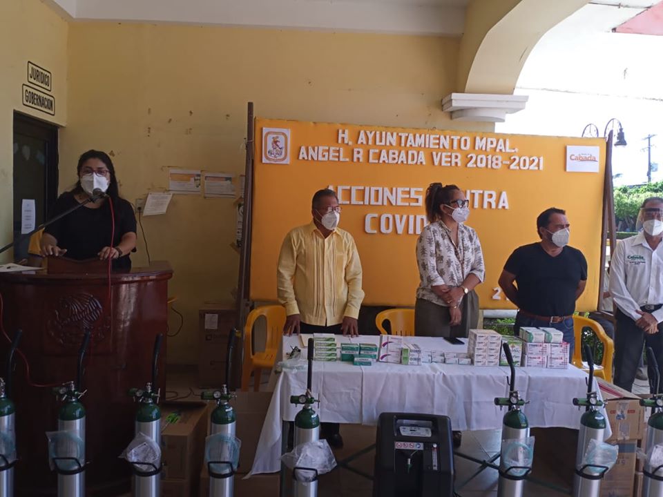 Ayuntamiento de Ángel R. Cabada realiza acciones ante COVID-19