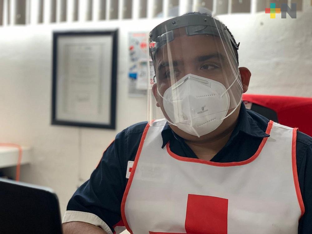 Aumentan llamadas de pacientes con enfermedades respiratorias: Cruz Roja Coatza