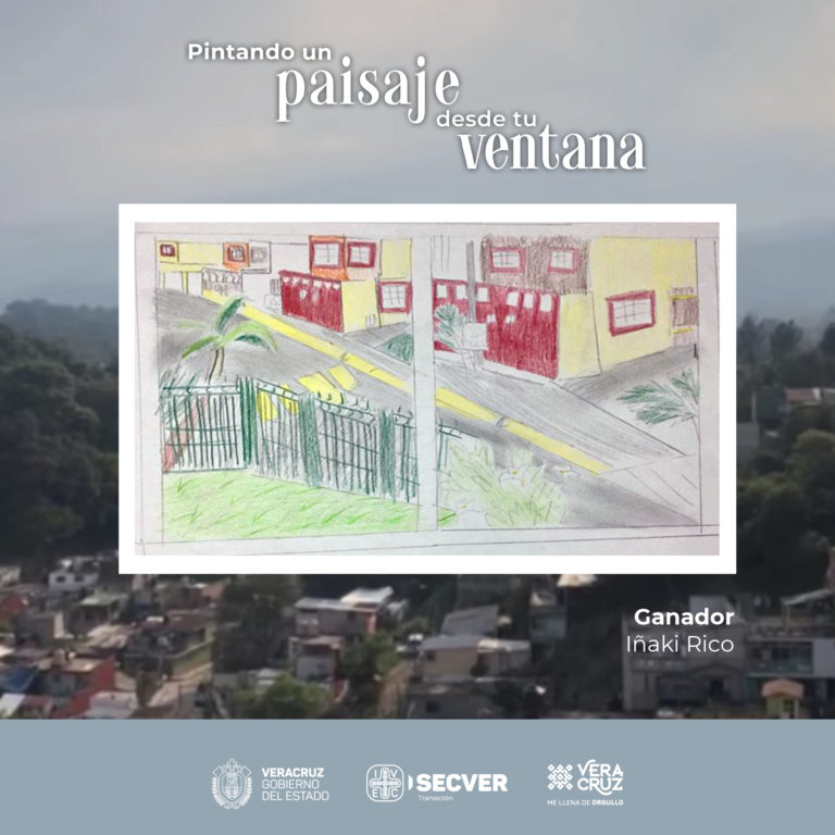 Anuncia IVEC ganadores del taller de pintura virtual incluyente Pintando un paisaje desde tu ventana
