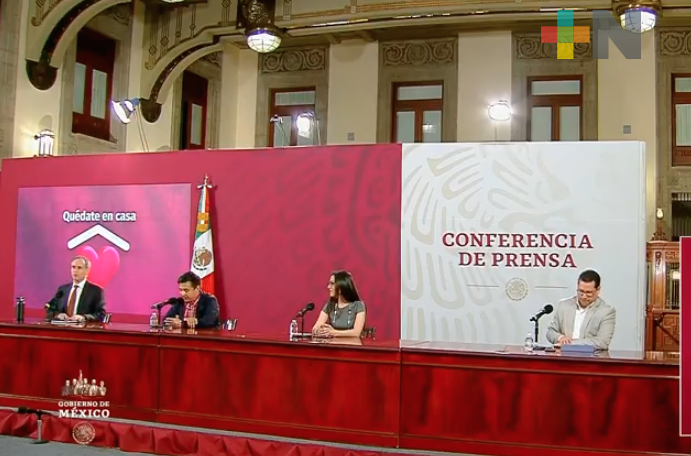 Hay en México 395 mil 489 casos acumulados de COVID-19