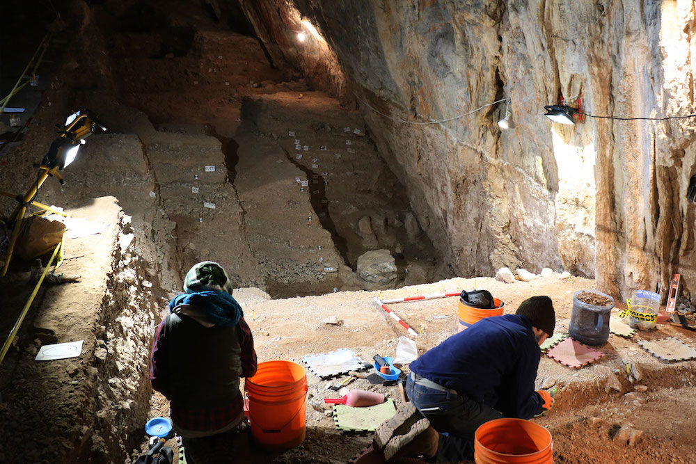 Conservar el contexto arqueológico de la cueva del Chiquihuite, exhorta INAH