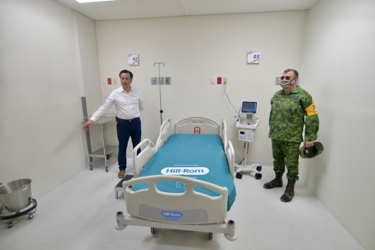 Entra en operación el CAME de Coatzacoalcos para atender pacientes de COVID-19