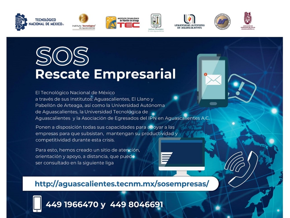 Diseña TecNM plataforma digital para apoyar a Pymes ante contingencia sanitaria