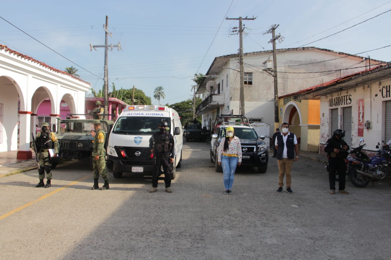 Intensifican campaña de prevención contra coronavirus en Chacaltianguis