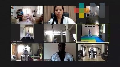 Aprobaron examen virtual taekwondo