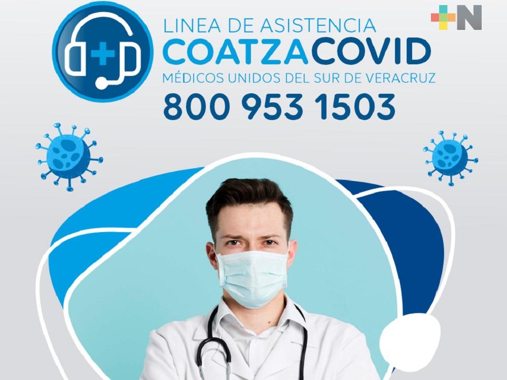 En Coatzacoalcos activarán Call Center para evaluar a pacientes con síntomas iniciales de COVID-19