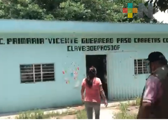 Escuela en el municipio de Colipa, beneficiada del programa La escuela es Nuestra