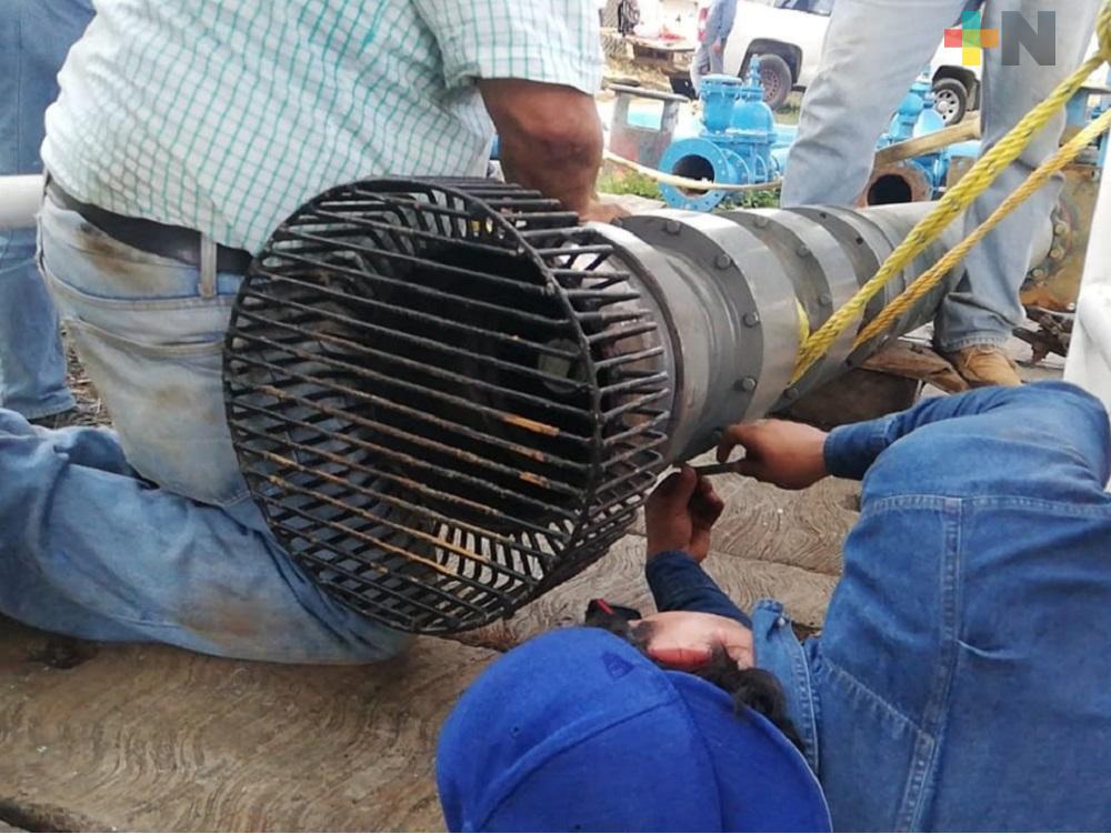 Falla en bomba de agua, deja sin servicio a municipios de Río Blanco, Nogales y parte de Huiloapan
