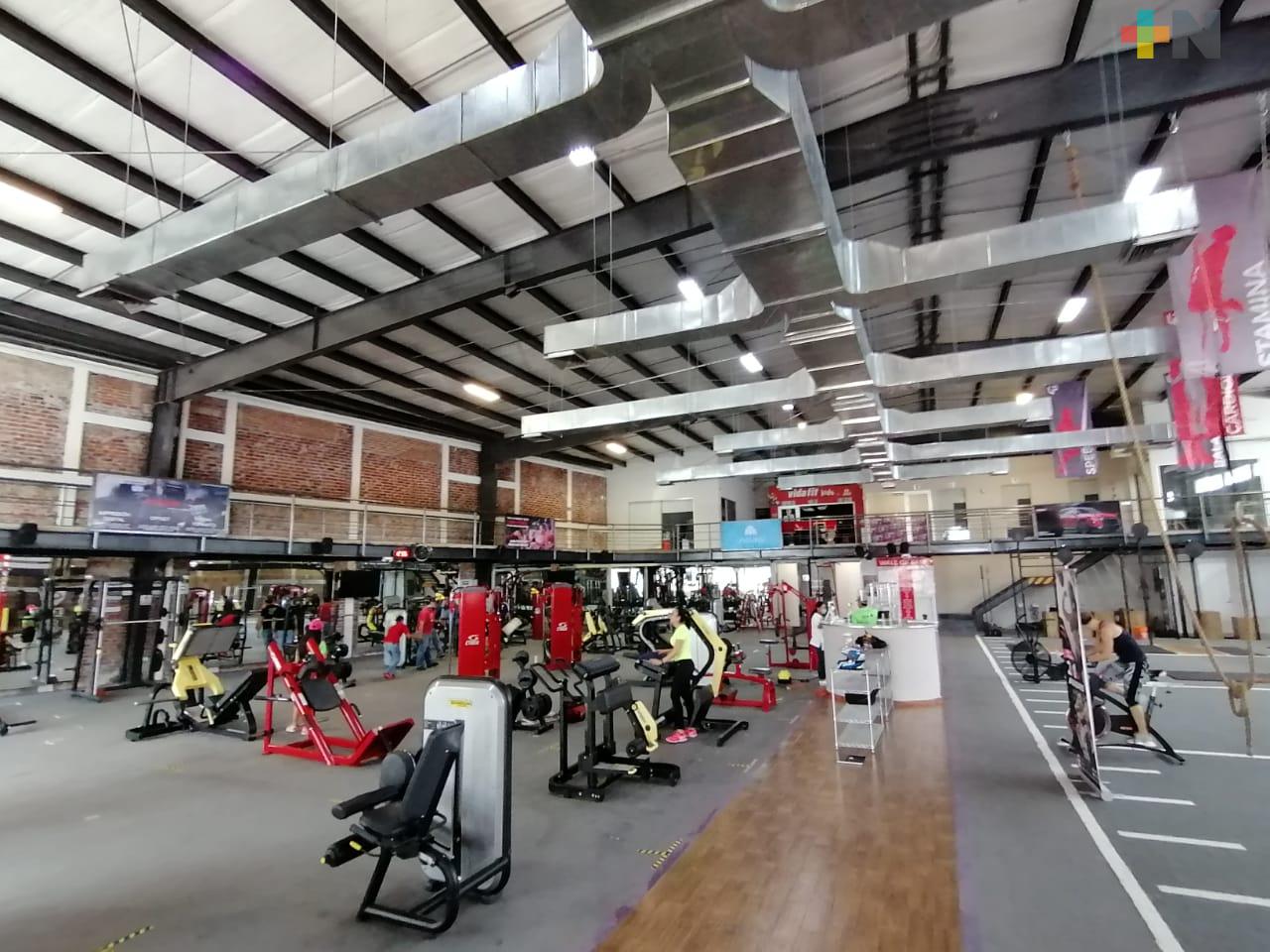 En Boca del Río, gimnasios se esfuerzan por seguir recomendaciones del sector salud